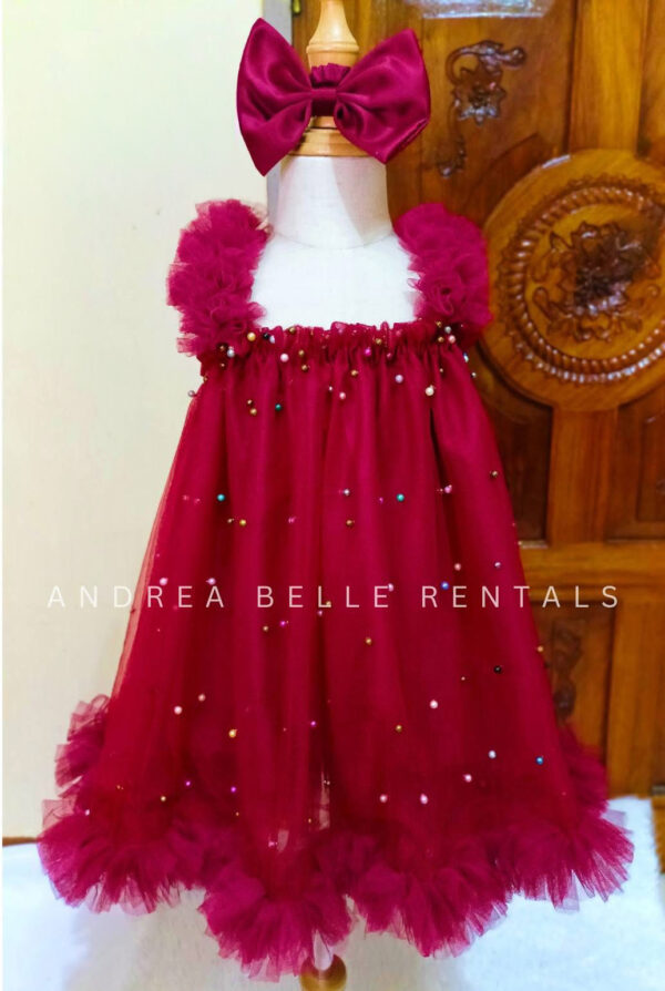 Ruby Stardust Toddler Dress