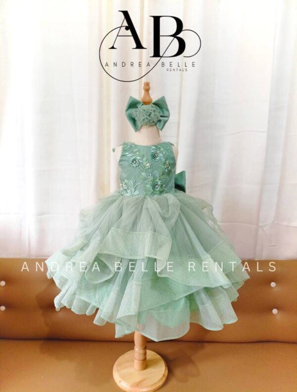 Enchanted Mint Princess Gown