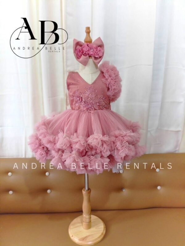 Rosé Petal Princess Gown