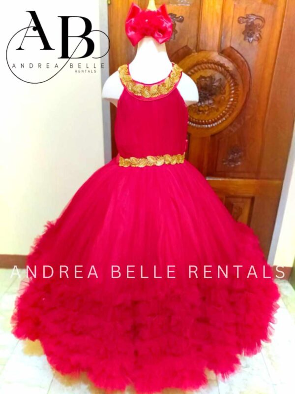 Scarlet Princess Series Gown
